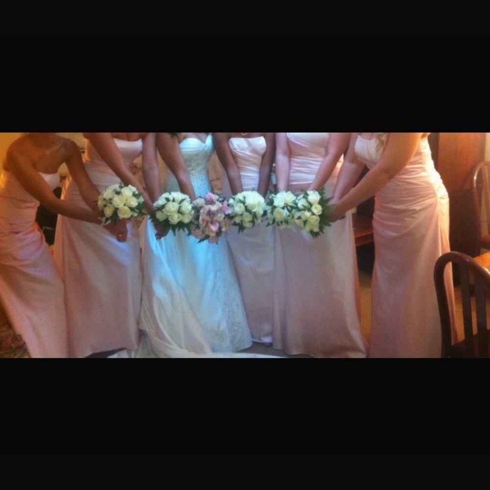 David’s bridal bridesmaids dress